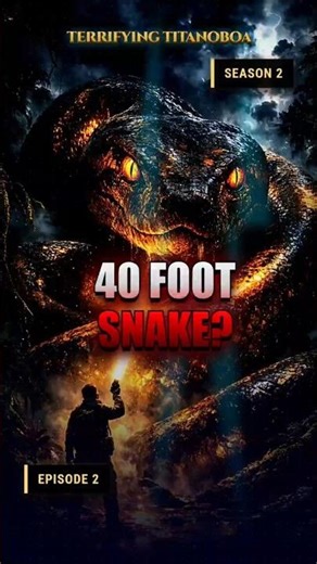 Earth once had Reptiles as large as a Bus #Titanoboa