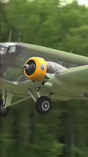 Junkers Ju 52 Takeoff | Iconic 3-Engine Plane in Actionor