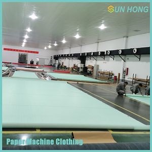 [Hot Item] Paper Mill Making Machine High Speed Wide Top Bottom Polyester Forming Fabric