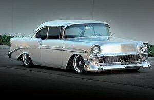 1956 Chevrolet Bel Air Hardtop - Silver Sultan