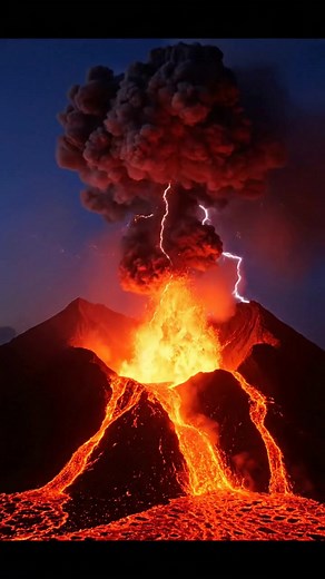 104K views · 908 reactions | A volcano eruption is a natural event...