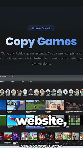 FULL VIDEO ON CHANNEL! #roblox #robloxstudio #shorts #robloxgamecopier How to Copy Games on Roblox