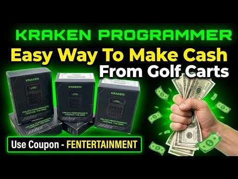 Easy Way To Make Cash From Golf Carts! (Kraken Programmer Tutorial)