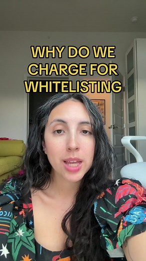 What is whitelisting, why do creators charge for whilesting, and how much to charge for whitelisting 📝 #creatortips #influencertips