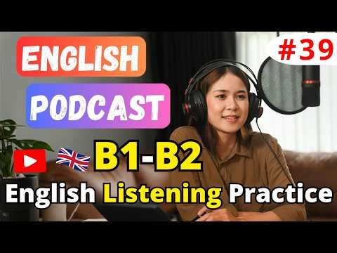 B1-B2 English Listening Practice ｜Daily Routine English Sentences｜Slow Listening｜English Podcast