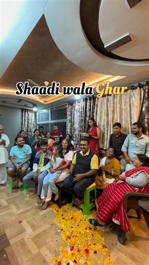 VivahMoments | Indian Wedding Content on Instagram: "Shaadi wala ghar ✨💃🥳 [Shaadi, bride, wedding, wedding funny reels, wedding reels, bride side, family reels, wedding with family, viral, cousins bonding, explore more, entertainment, for you, bride side be like, bride gang forever, wedding content, bride mates, wedding, friend ki shaadi] #fyp #reels #weddingseason #couplegoals #officialwedding viral"