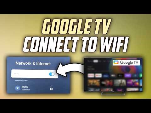 Google TV connect to WIFI / Internet - Full Guide