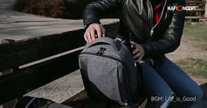 Watch K&F Concept Professional Camera Backpack on Amazon Live