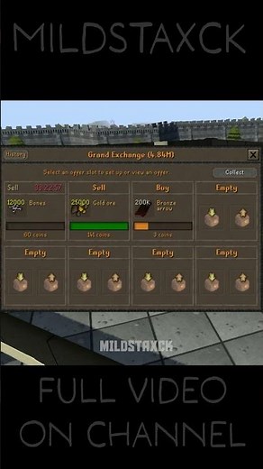 Getting started on Runescape GE