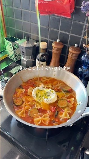 溶かすだけで食べれるラタトゥイユ #パスタ #冷凍ストック #料理 #暮らしチャンネル #時短 #簡単レシピ #自炊 #cooking #レシピ #pasta