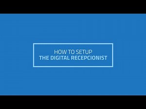 How to setup Digital Receptionist on 3CX