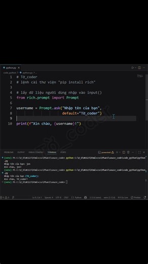 Đây có phải là bản nâng cấp của input #shorts #python # #learnpython