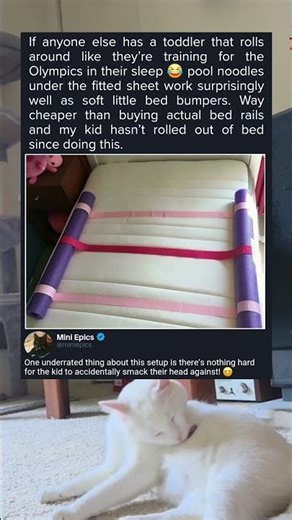 Pool noodles solve more problems than manufacturers probably expected