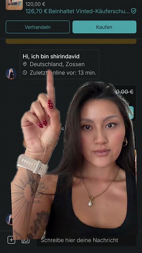 Ich habe es gekauft und bin super excited! 🥹🤭 unboxing folgt die nächsten Tage wenn es da ist 🙂‍↕️ #vinted #unboxing #haul #vintedhaul #shirindavid