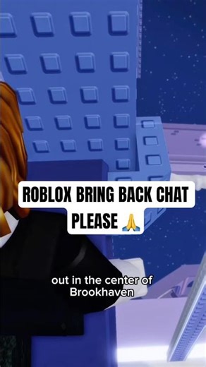 Roblox BRING CHAT BACK !! PROTEST 🫨#roblox #robloxedit #robloxrant #shorts