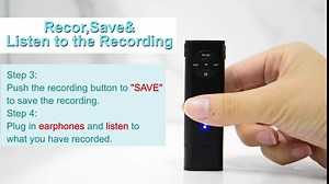 64GB USB Voice Recoreders, 1100 Hours Sound Audio Recorder, Portable Digital Audio Recorder with Noice Reduction,OTG,Back Clip for Lectures,Meetings,Interviews