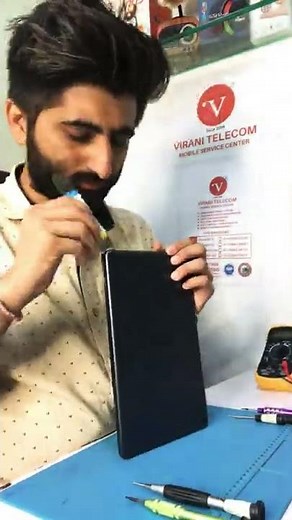 How To Open Samsung Galaxy Tab A In VIRANI TELECOM #youtubeshorts #india #viral #repair #service