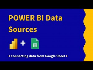 Power BI : Importing Data from Google sheets