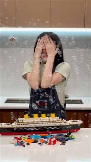 LNF - Bố đã hiểu lầm chị gái || Naughty Sister RUINED Her Big Sister’s LEGO 😡 #shorts