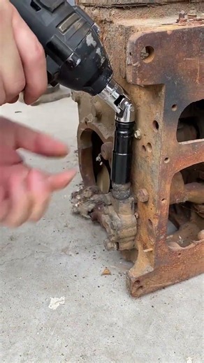 Electric Impact Wrench Universal Joint Socket Attachment #shortvideo #wrench