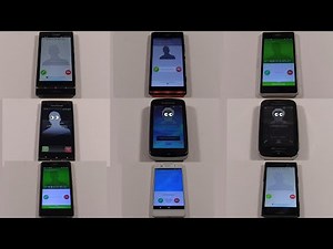 10 my SONY PHONES incoming calls