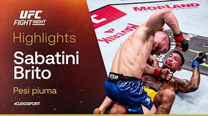 Pat Sabatini vs Joanderson Brito, Fight Night: gli highlights