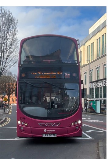 Translink Metro Route 8a Journey in Belfast