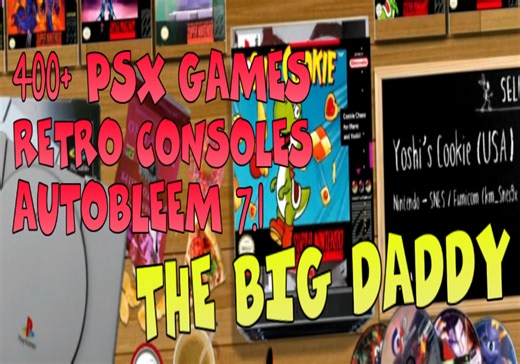 256gb “Big Daddy” Autobleem 7.1 – 430 PSX   Retro Gaming from RR