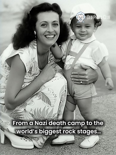 1.1M views · 14K reactions | From a Nazi death camp to the world’s biggest rock stages—Flora Klein’s life is the untold story of survival, silence, and strength. She escaped the Holocaust, raised her son alone in America, and unknowingly gave the world Gene Simmons of KISS. Her quiet courage shaped generations. #HolocaustSurvivor #KISS ~Old Photo Club | Old Photo Club | Facebook