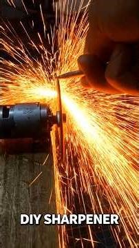 775 DC Motor → DIY Table Grinder + Bit Sharpener #diy #anglegrinder #youtubeshorts #tablegrinder