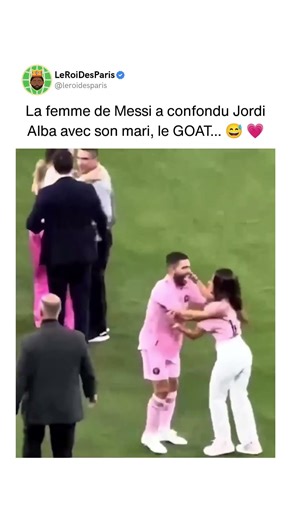 Oups ! Antonela confond Jordi Alba et Messi ! 😂 🐐
