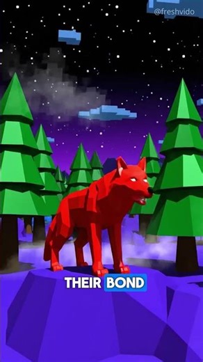 Why Red Wolves Howl Together at Night 🌙