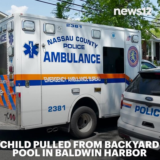 BREAKING: Nassau police tell News 12 that they are investigating a possible drowning of a child at a home in Baldwin Harbor. MORE: https://bit.ly/2S2YLVt | News 12 Long Island