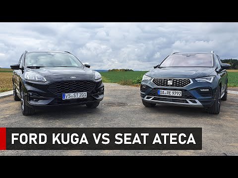 The SUV comparison - new 2021 Seat Ateca and Ford Kuga - review, test, comparison