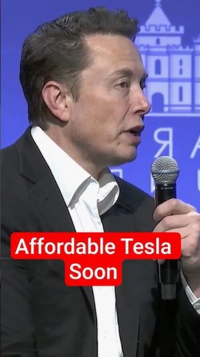 Elon Musk Reveals Tesla’s Affordable Car Plan