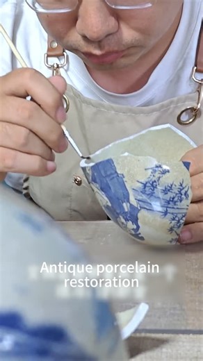 SorenHale on Instagram: "I'm engaged in "trace archaeology". Instead of covering up any historical gaps, I interpret the direction, depth, and cause of each crack, allowing the trauma itself to become the most honest chapter in the biography of the artifact. #Trace Archaeology #Seamless Restoration"