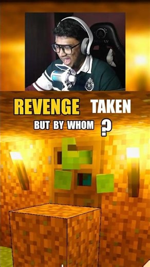 REVENGE taken but by whom ? #minecraft #minecraftshorts #gamingclips