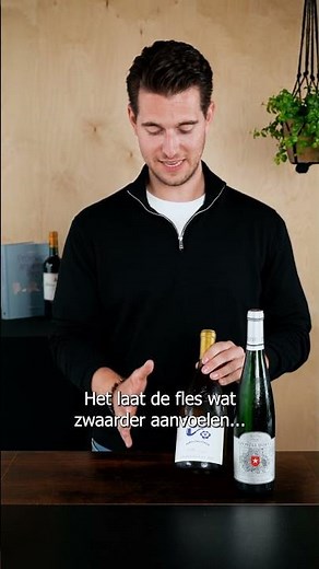 Wat zegt een fles over de wijn?