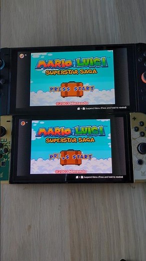 Mario and Luigi Superstar Saga- Nintendo Switch 2 vs Switch OLED Speed Comparison