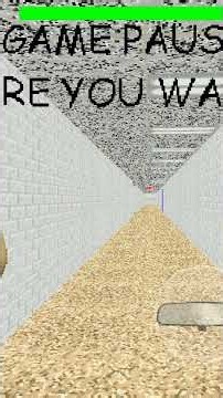 Can You guys hold your breath as I make it to the last exit in Baldi's basics