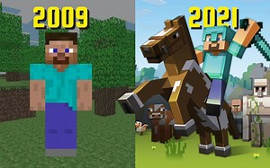 【Minecraft 编年史】Evolution of Minecraft [2009-2021]