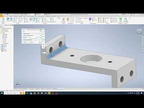 4.5 Shaft Support Assembly - How to model the base parts. Part III: Base-Plate.