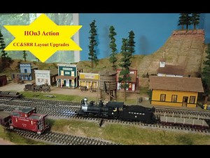 Hon3 model railroad. Upgrades on my Canadian City & Southern. CC&SRR.
