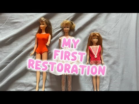 My first and biggest doll restoration￼!!