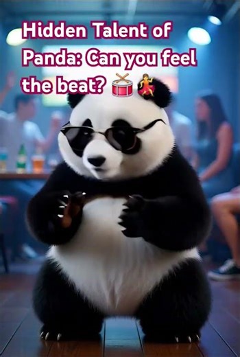 Panda's secret talent revealed! 🐼🔥 Can you feel this original beat? 🥁💃 Sub for more Zootopia vibes!
