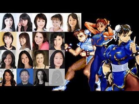 Video Game Voice Comparison- Chun-Li (Street Fighter)