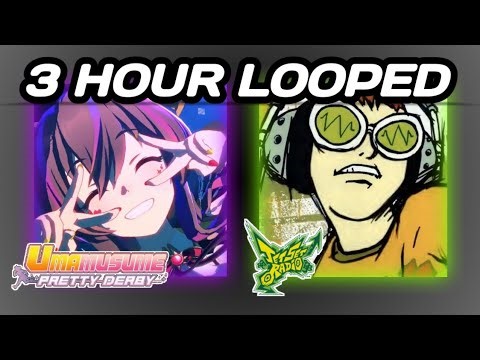3 HOUR LOOP! Jet Set x Daitaku Helios Rap | Jet Set Radio x Uma Musume music video edit