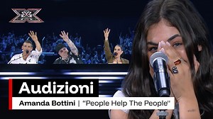 Amanda Bottini - “People Help the People” di Birdy - Audizioni X Factor 2025 Amanda, da Roma, ha sempre sognato XFactor ma la sua timidezza era un limite che ha deciso di valicare. Ogni giovedì #XF2025 su Sky e NOW | X Factor Italia