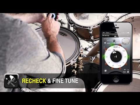 Drum tuning with Drumtune PRO -LUG TUNER MODE BASICS