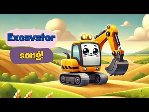 🚜🎶 Dig & Dance: The Fun Excavator Song for Kids! 🎶🚜